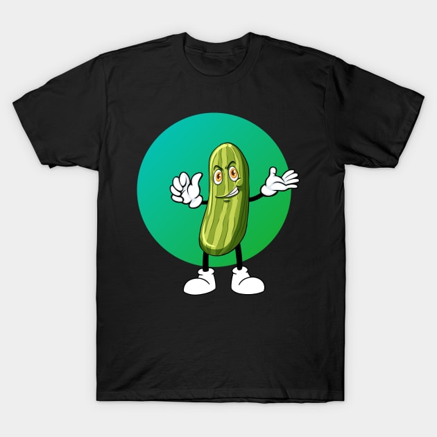 Cartoon Pickle T-Shirt by NICHE&NICHE